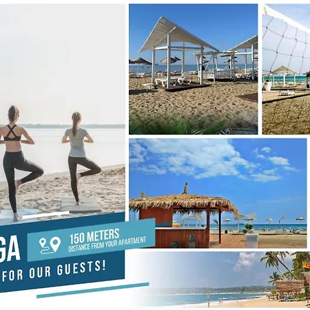 With Seaview In Caesar Blue Resort, Including Lunch Till 4 Pm, Gym With Sauna And Heated Swimming Pool Apartment